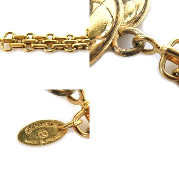 CHANEL Charm Key Ring Coco Mark Vintage Metal Gold Unisex - Picture 5 of 5